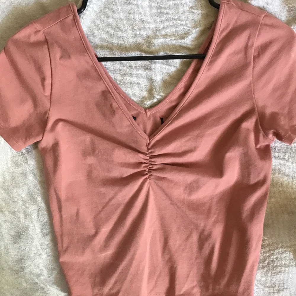 Pink Forever 21 Crop Top